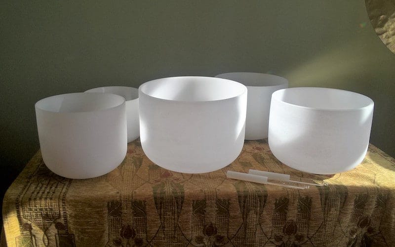 Crystal-bowls