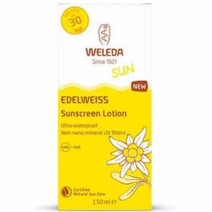 Weleda Edelweiss sunscreen lotion