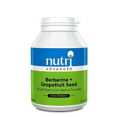 Nutri Advanced Berberine + Grapefruit Seed capsules