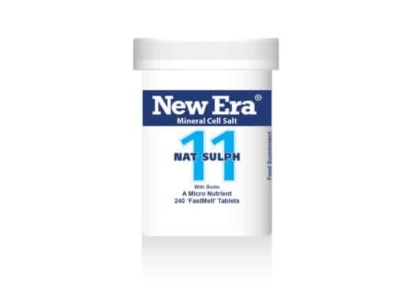 New Era tissue salts No11 Nat Sulph