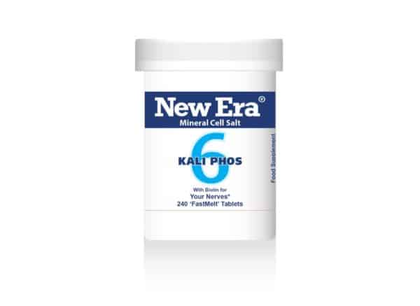 New Era tissue salts No6 Kali Phos