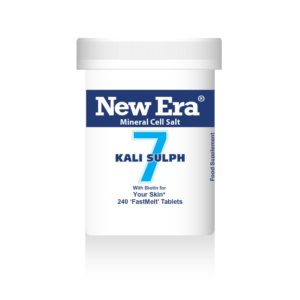 New Era tissue salts No7 - kali sulph