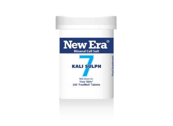 New Era tissue salts No7 - kali sulph